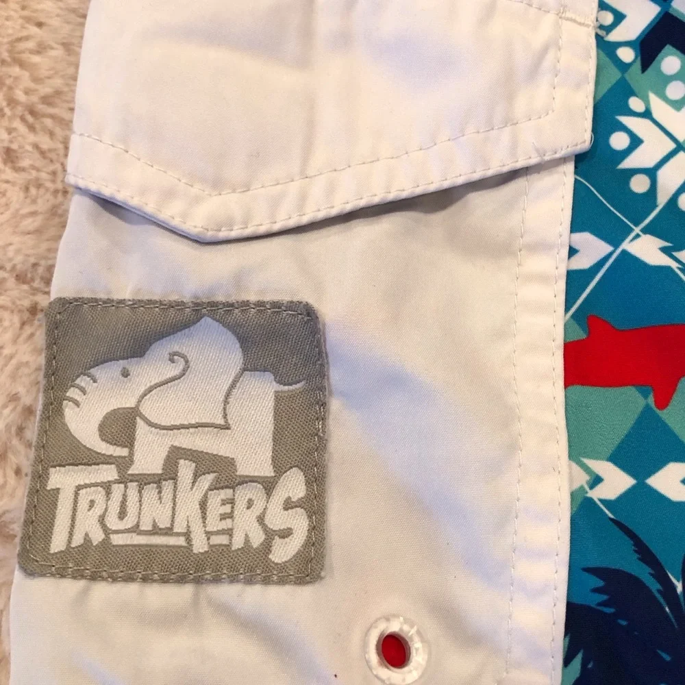 Truckers Swim Trunks, Size M